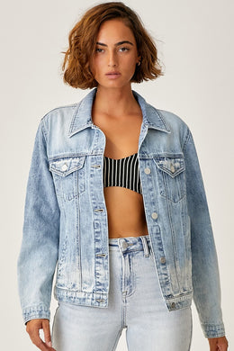 Ombre Denim Jacket