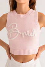 Load image into Gallery viewer, Bride Knit Tank