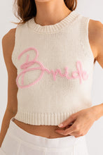 Load image into Gallery viewer, Bride Knit Tank