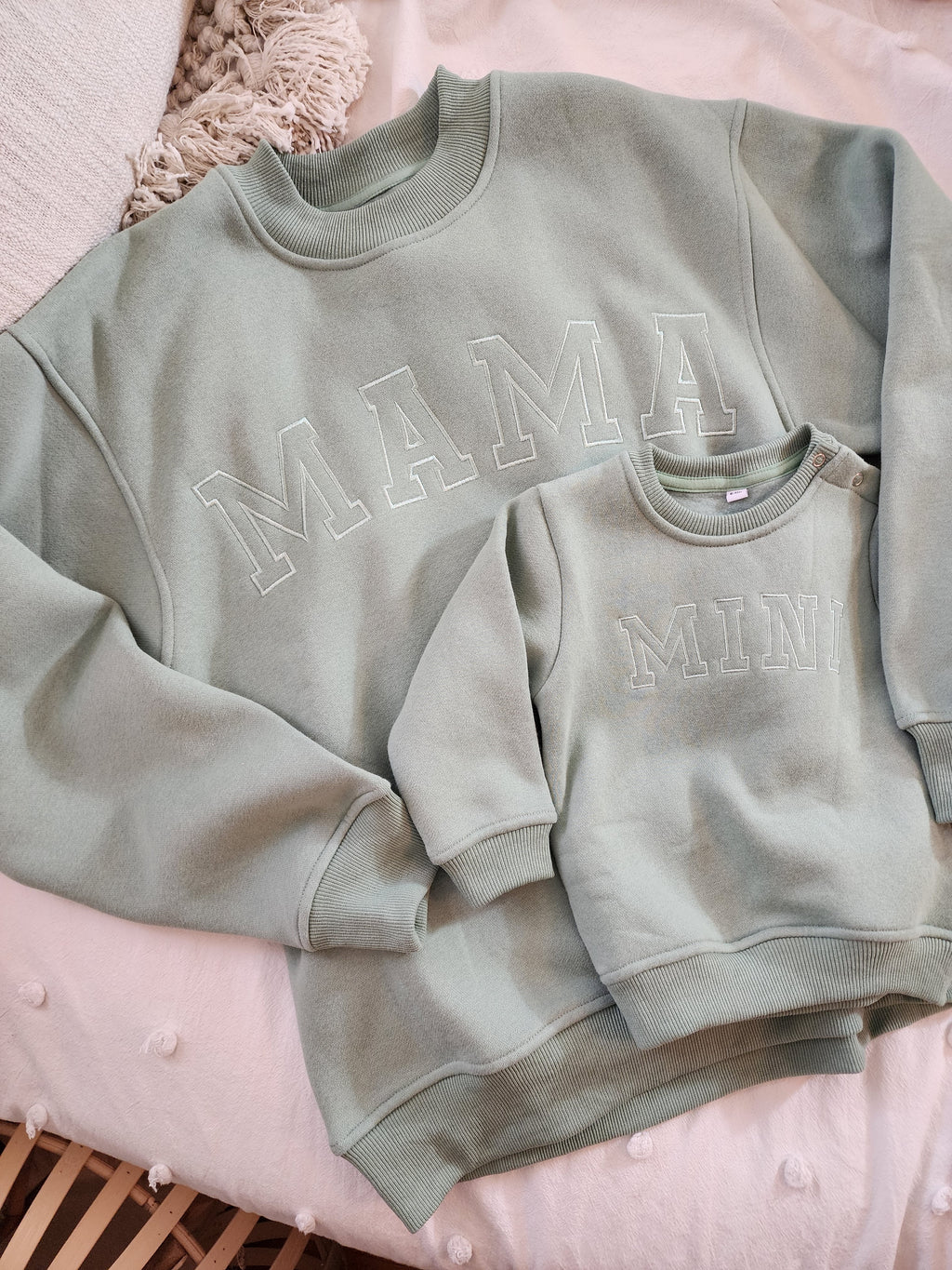 Embroidered Mini Crewneck