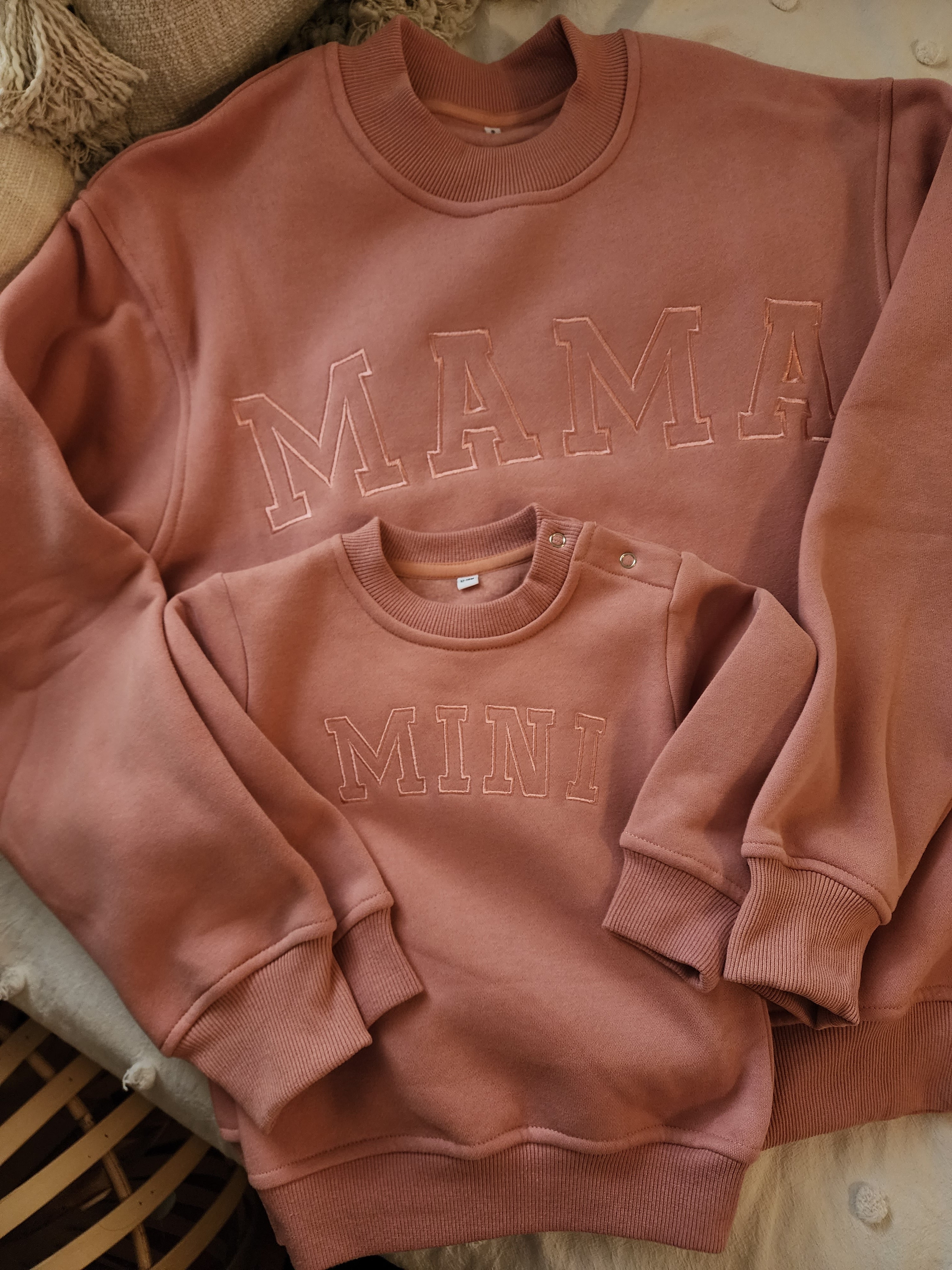 Embroidered Mini Crewneck