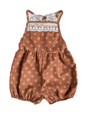 Lace Back Bubble Romper