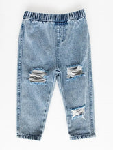 Load image into Gallery viewer, Frankie Distressed Denim Jeans