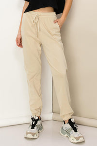 Cotton Drawstring Joggers