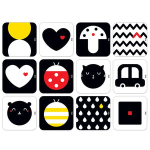 Newborn Contrast Flash Cards
