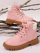 Load image into Gallery viewer, Toddler Lace Up Boots