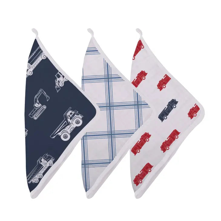 Things that go washcloth set