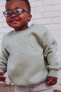 Embroidered Mini Crewneck