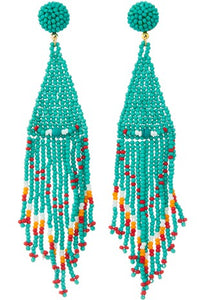 Beaded Dangle Earring