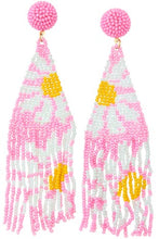 Load image into Gallery viewer, Beaded Dangle Earring