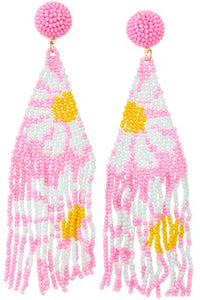 Beaded Dangle Earring
