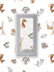 Fox and Deer Swaddle