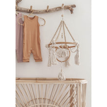 Load image into Gallery viewer, Beaded Natural Baby Mobile