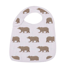 Load image into Gallery viewer, Goodnight bear snap bib set