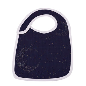 Goodnight bear snap bib set