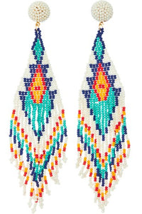 Beaded Dangle Earring