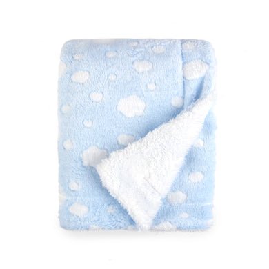 Plush Cloud Baby Blanket
