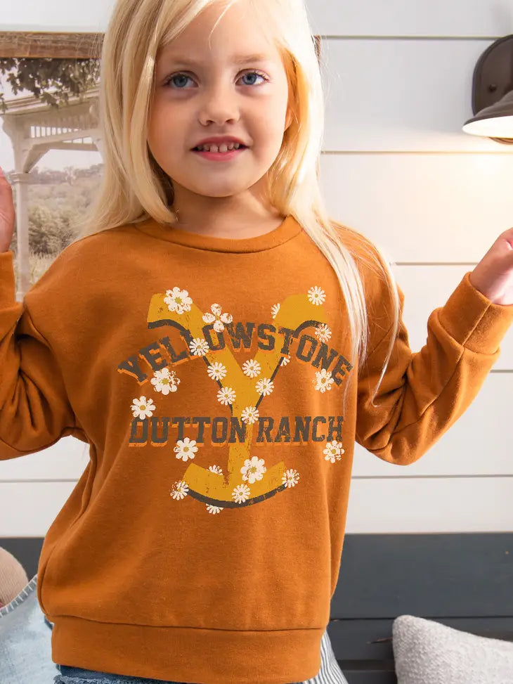 Kid s Yellowstone Sweatshirt Hingeon5th