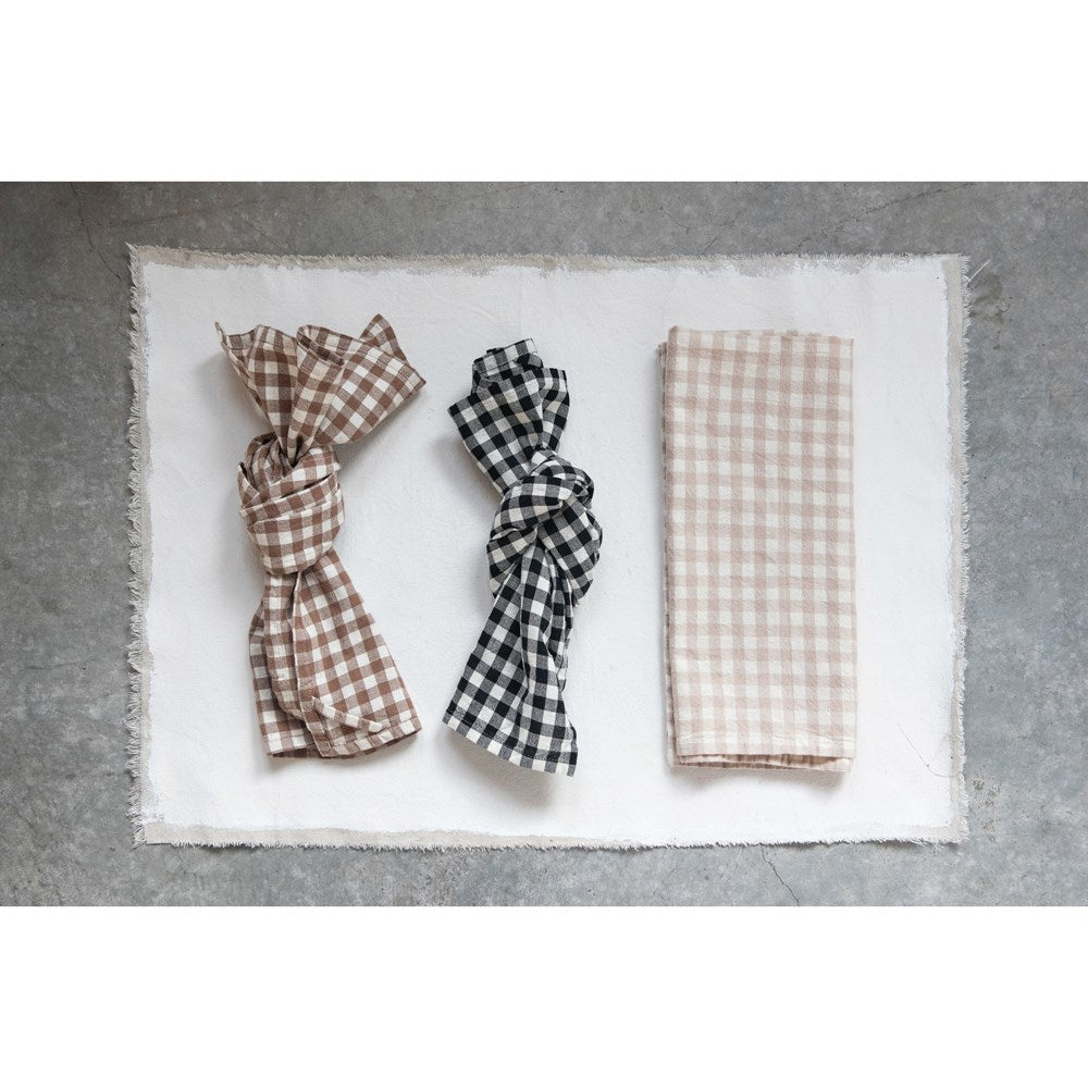 Checked Tea Towel