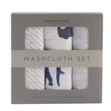 Load image into Gallery viewer, Elephant wash cloth set