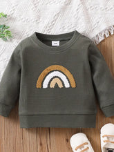 Load image into Gallery viewer, Rainbow waffle sweatshirt