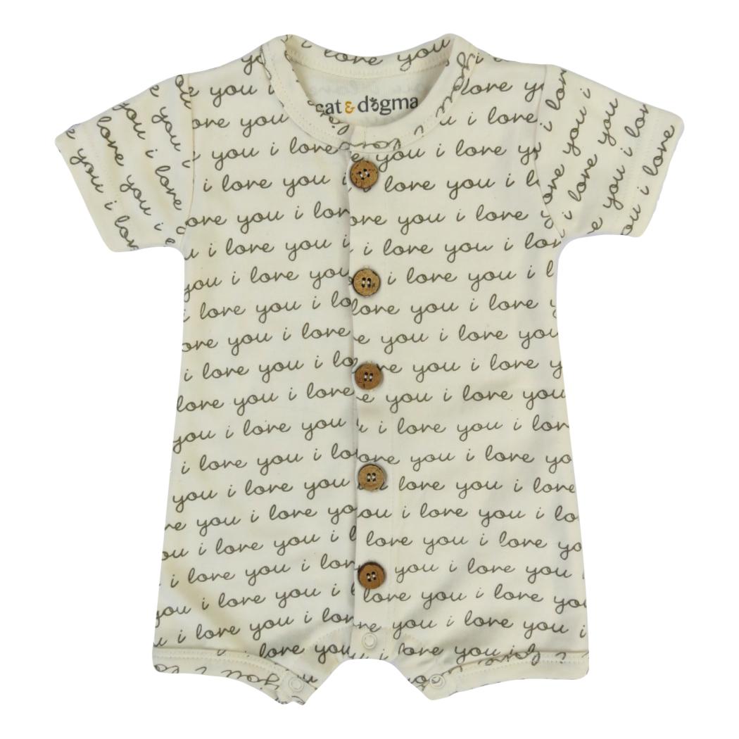 I love you romper