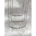 Morse code necklace