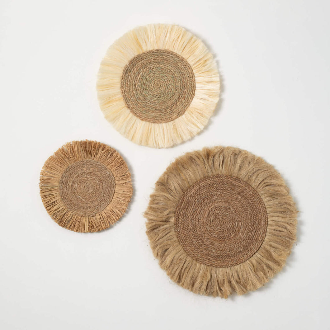 Rattan Wall Medallion