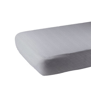 Stripe crib sheet