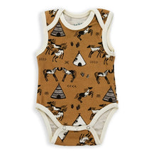 Load image into Gallery viewer, Teepee baby bodysuit