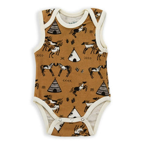 Teepee baby bodysuit