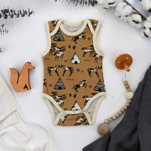 Load image into Gallery viewer, Teepee baby bodysuit