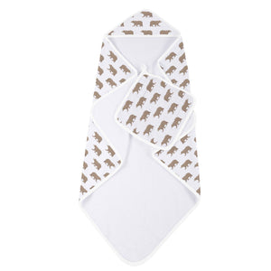 Goodnight bear hooded towel/wash cloth set