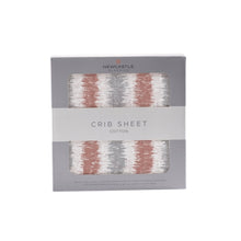 Load image into Gallery viewer, Western stripe crib sheet