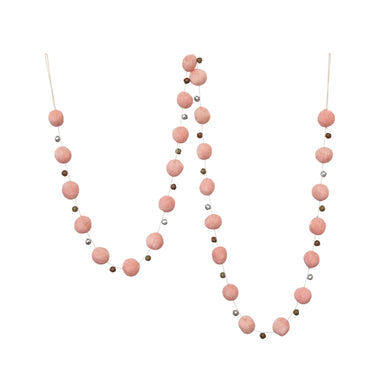 Pink Bell Garland