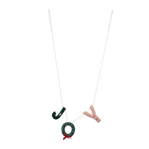 Joy Felt Garland