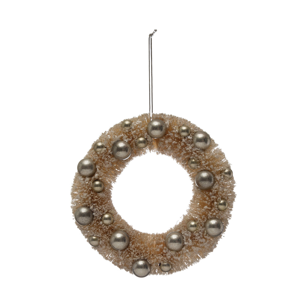 Bottle Brush Wreath