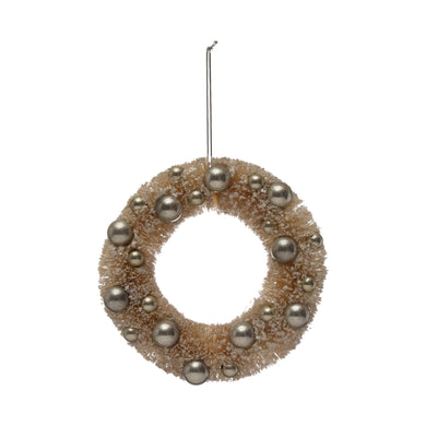 Bottle Brush Wreath